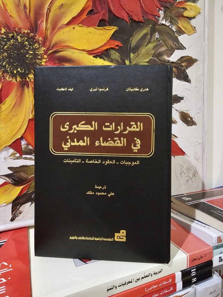 القرارات الكبرى في القضاء المدني (الموجبات - العقود الخاصة - التأمينات)